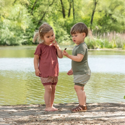 Organic Wool & Silk Baby Shorts Organic Wool & Silk Baby Shorts