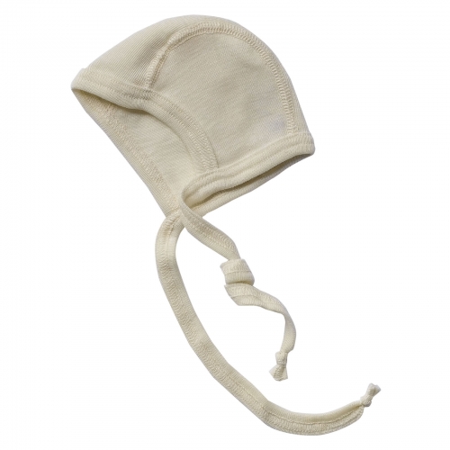 Silk & Wool Blend Bonnet for Premature Babies