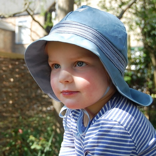 Firefighter Sun Hat in Organic Cotton (UV)