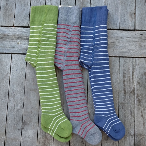 baby striped tights in organic cotton terry baby striped tights in organic cotton terry