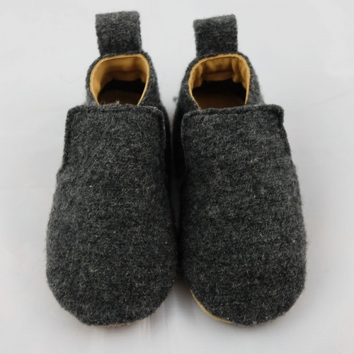 children's boiled wool slippers