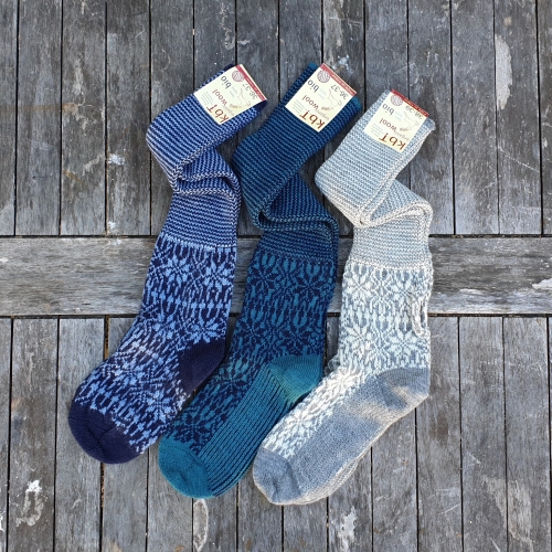 Adult's Knee Socks In Organic Wool Adult's Knee Socks In Organic Wool