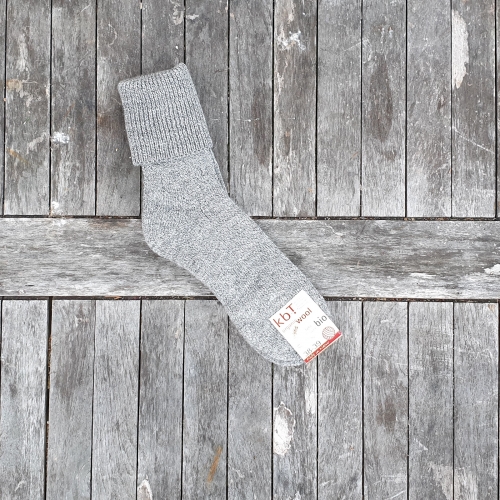 Women's Roll-top Socks in Thick Organic Wool Women's Roll-top Socks in Thick Organic Wool
