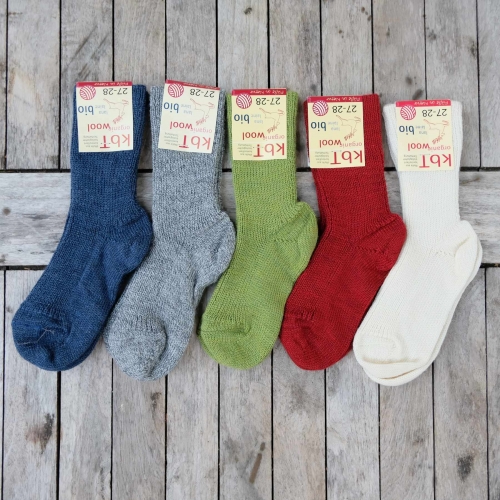 Children's 2-Pack Basic Thick-Knit Wool Socks