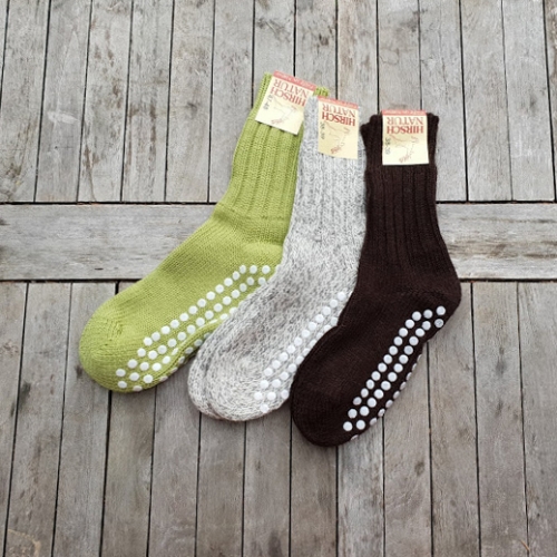 Non-slip House Socks in Wool Non-slip House Socks in Wool