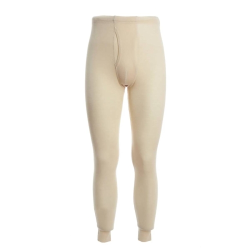 Men's Leggings with Fly in Organic Wool & Silk