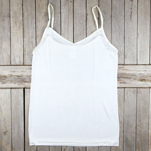 Women's Sleeveless Vest in 100% Mulberry Silk