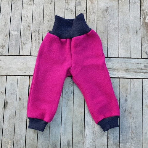 Organic Tumbled Wool Crawler Pants Organic Tumbled Wool Crawler Pants