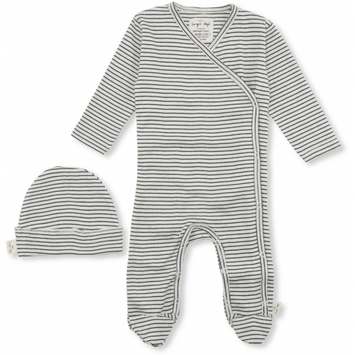 sleepsuit and hat