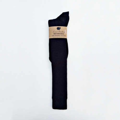 Adult's fine Wool and Organic Cotton Knee Socks