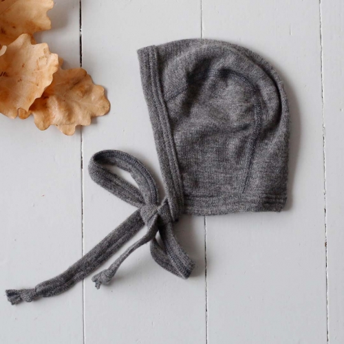 Organic Wool and Silk Bonnet