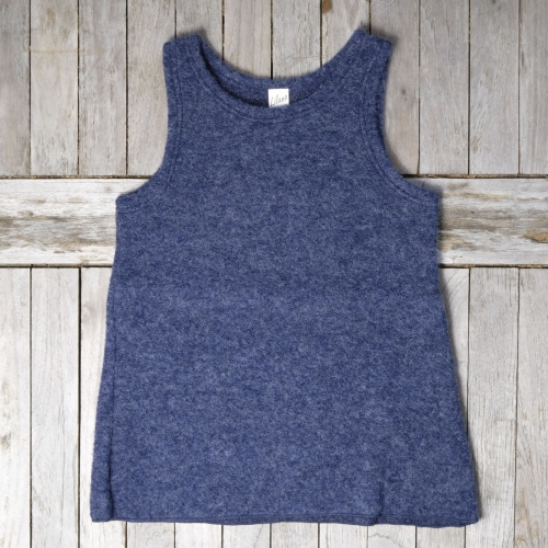 Organic Wool and Cotton Fleece Dress
