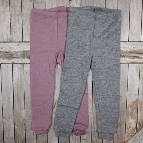 Long Johns in Organic Wool and Silk