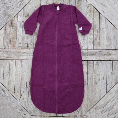 Organic Merino Wool Fleece Sleeping Bag with Arms Organic Merino Wool Fleece Sleeping Bag with Arms