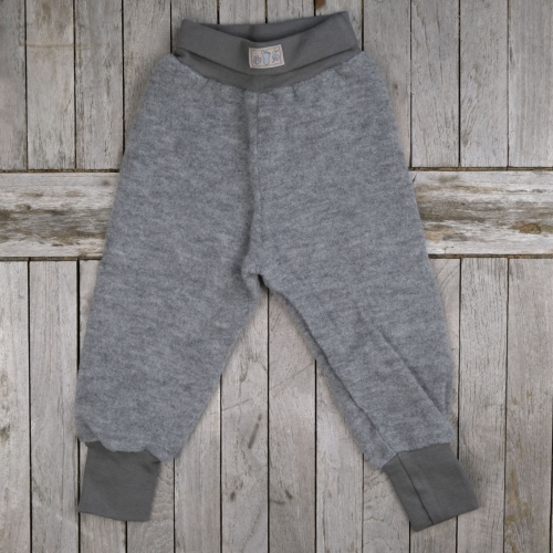 Stretchy Pants in Organic Brushed Wool Terry