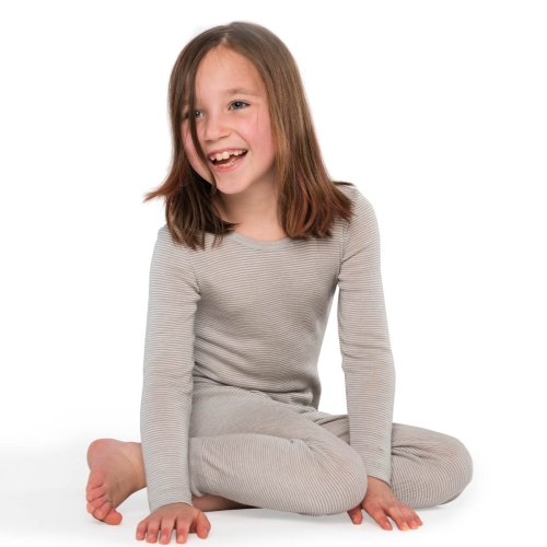 Extra-Soft Organic Wool/Silk Base-Layer for Children