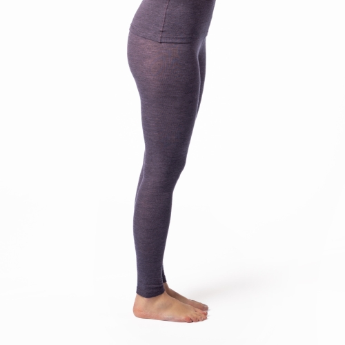 Women's Long Johns in Organic Wool and Cotton