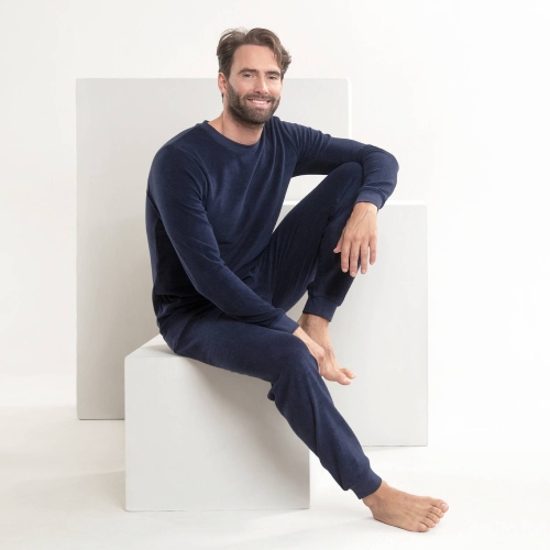Men's 2-Piece Terry Pyjamas in Organic Cotton