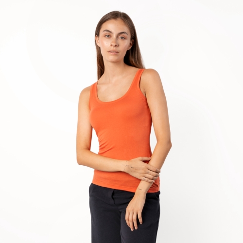 Women\'s Apini Lightweight Sleeveless Vest in Organic Cotton