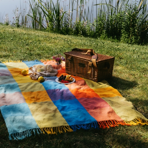 Organic Cotton Athen Blanket