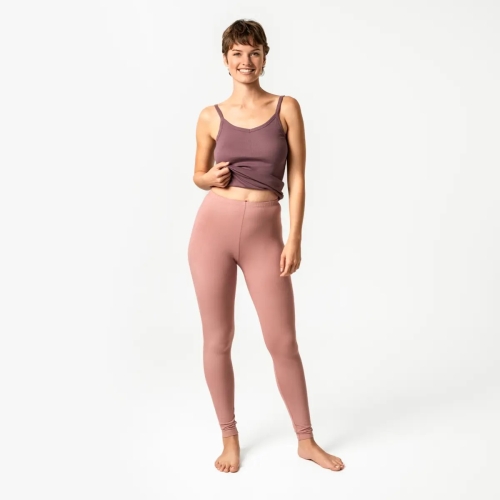 Women's Leggings in Organic Cotton with Elastane
