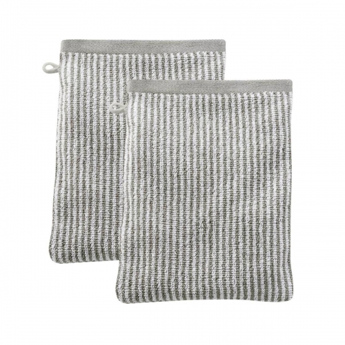 2-Pack Organic Cotton Terry Wash Mitts