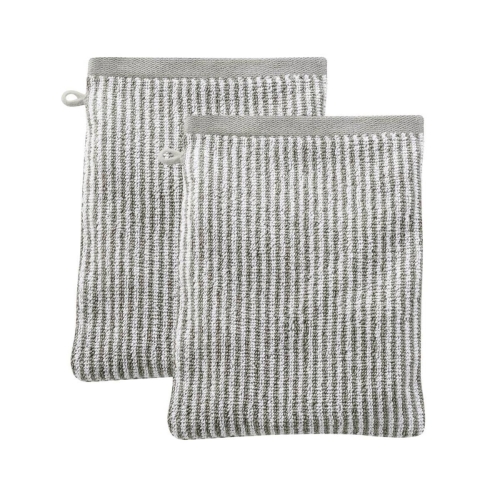 2-Pack Organic Cotton Terry Wash Mitts