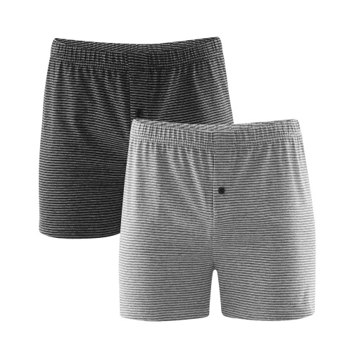 2Pack Men's Single Jersey Boxer Shorts in Organic Cotton [4388V] £27.50 Cambridge Baby