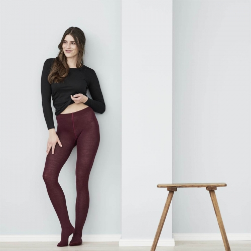 Women's Tights in Wool & Organic Cotton [3007] - £34.80