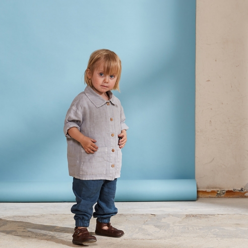 Porter Workshirt in Organic Linen Porter Workshirt in Organic Linen