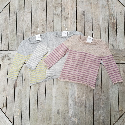 hand knitted baby jumpers