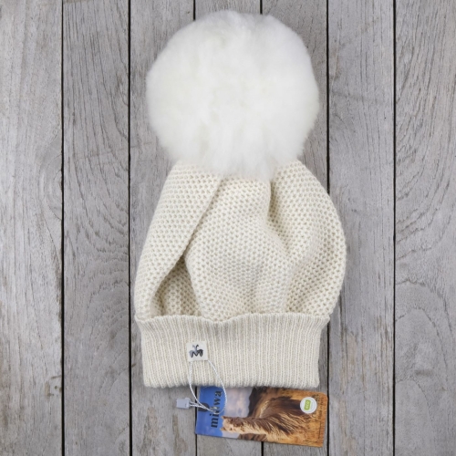 Baby Alpaca Pom Pom Hat Baby Alpaca Pom Pom Hat