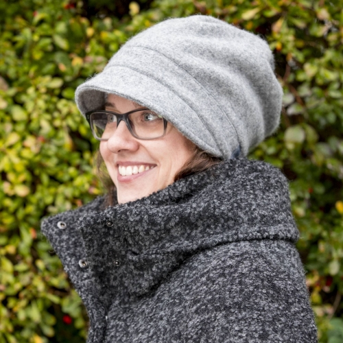 Organic Boiled Merino Wool Luna Hat