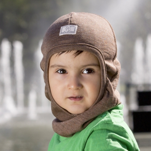 Pickapooh Wool Funny Balaclava Merino Wool Hat Rosa main image 1