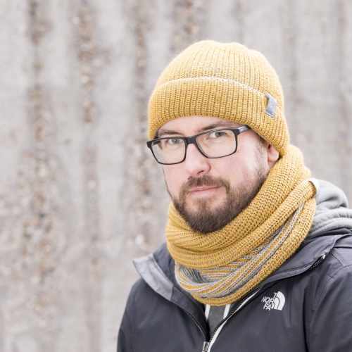 Organic Merino Wool Knitted Walter Hat