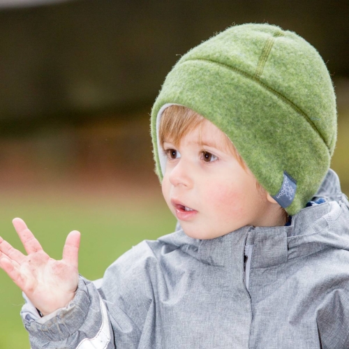 Milan Hat in Organic Merino Wool Fleece