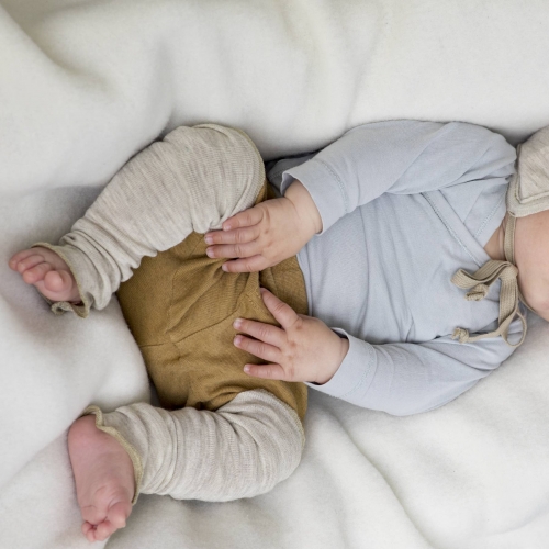 Merino Wool & Silk Child/Baby Legwarmers