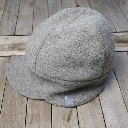 Boiled Organic Merino Wool Oskar Cap with Organic Cotton Lining