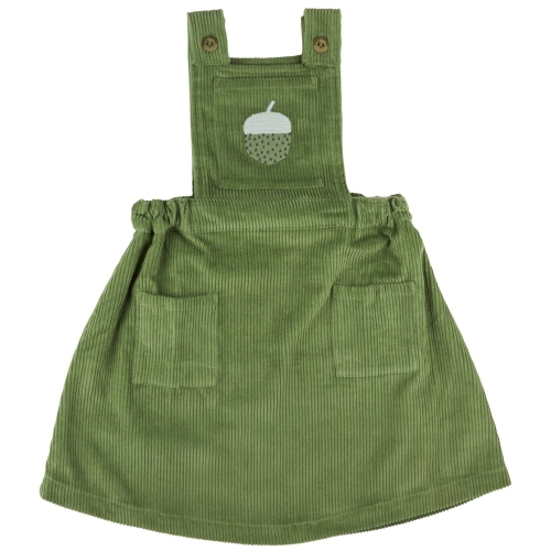 Pinafore Dress in Organic Cotton