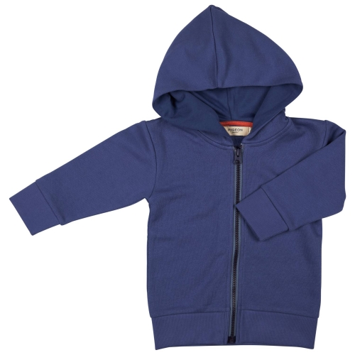 Zip Hoody in Soft Organic Cotton