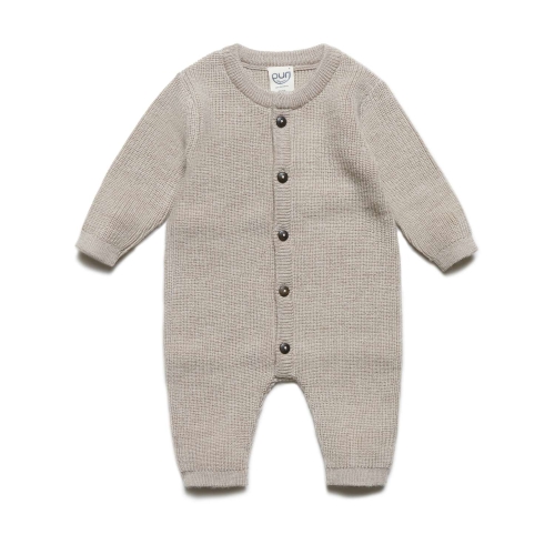 100% Knitted Merino Button Overall
