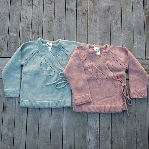 Kimono Baby Cardigan in Organic Cotton and Silk Kimono Baby Cardigan in Organic Cotton and Silk