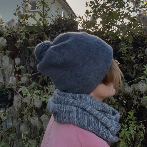 mens wool hat with fleece lining