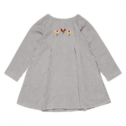 Raphaela Dress in Organic Cotton Brushed Flannel Raphaela Dress in Organic Cotton Brushed Flannel
