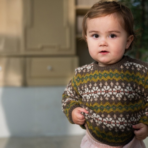 Baby Alpaca Fair Isle Sweater Baby Alpaca Fair Isle Sweater