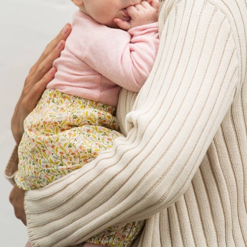 Baby Pants in Light Woven Organic Cotton