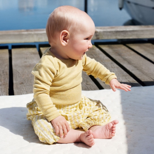 Baby Pants in Light Woven Organic Cotton