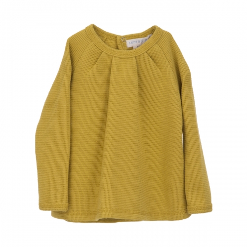 Organic Cotton Baby Waffle Blouse Organic Cotton Baby Waffle Blouse