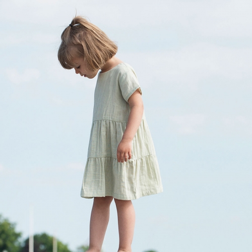 Organic Cotton Gauze Dress Organic Cotton Gauze Dress