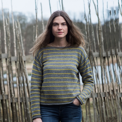 Women's Baby Alpaca Stripe Jumper Women's Baby Alpaca Stripe Jumper